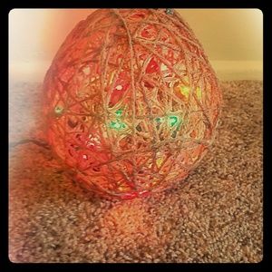 Burlap Yarn nightlight Light lamp Kids Christmas